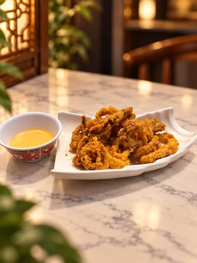 Street Style Fried Calamari 香辣鱿鱼串.