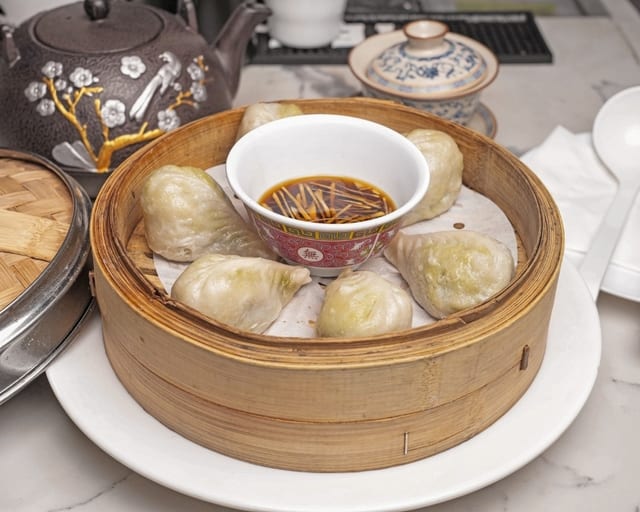 Vegetable Dumpling 菜蒸饺 (6).
