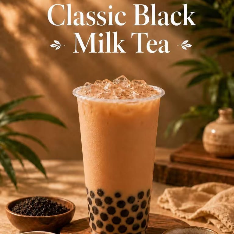 Indulge in Boba Milk Tea